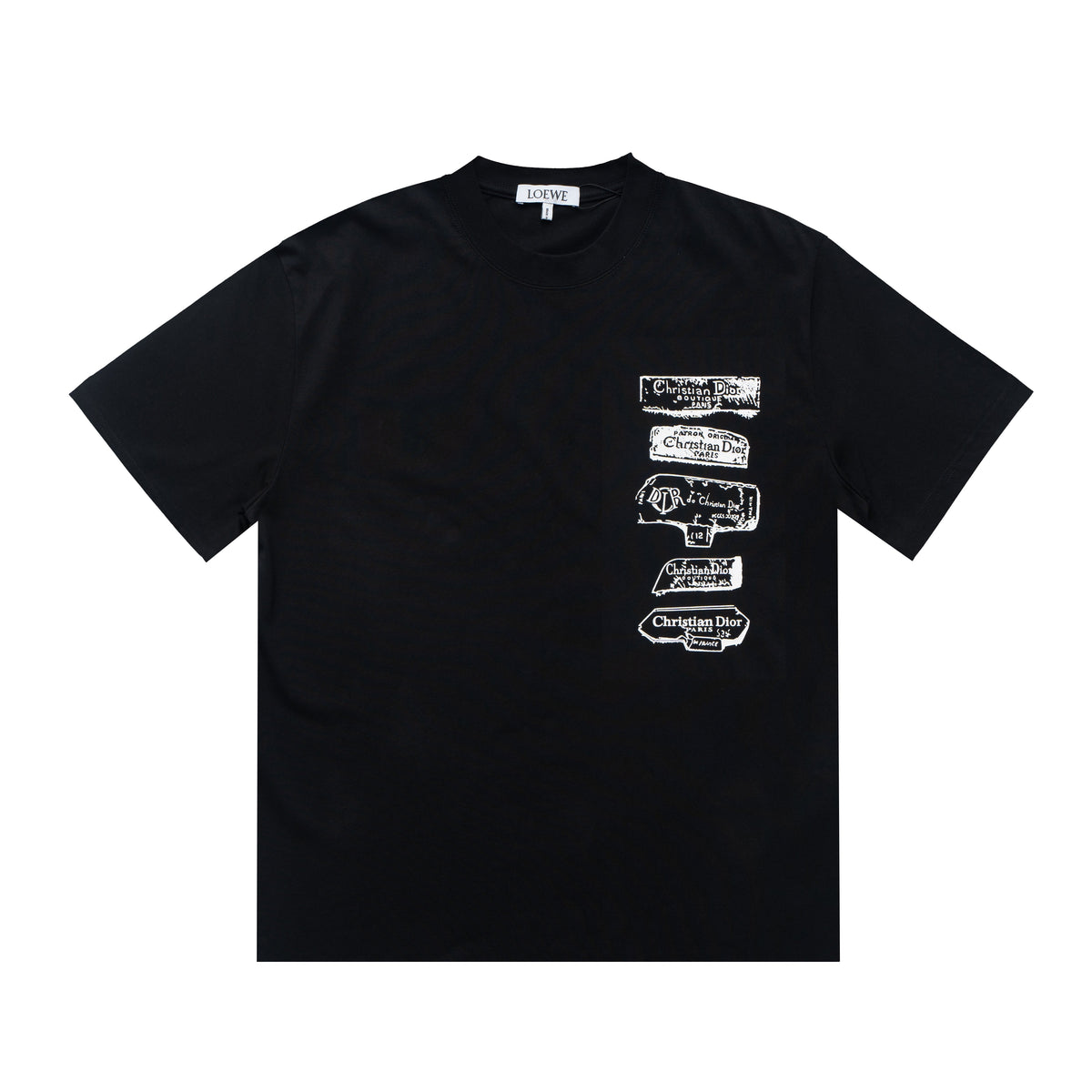 Printed T-Shirt: High-End Fashion Statement-1068