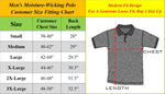 2-Pack Men's Short Sleeve Polo Shirts – Moisture-Wicking, Stretch Knit, Tagless, Regular Fit for All-Day Comfort (S-3XL)