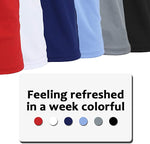 2-Pack Men's Short Sleeve Polo Shirts – Moisture-Wicking, Stretch Knit, Tagless, Regular Fit for All-Day Comfort (S-3XL)