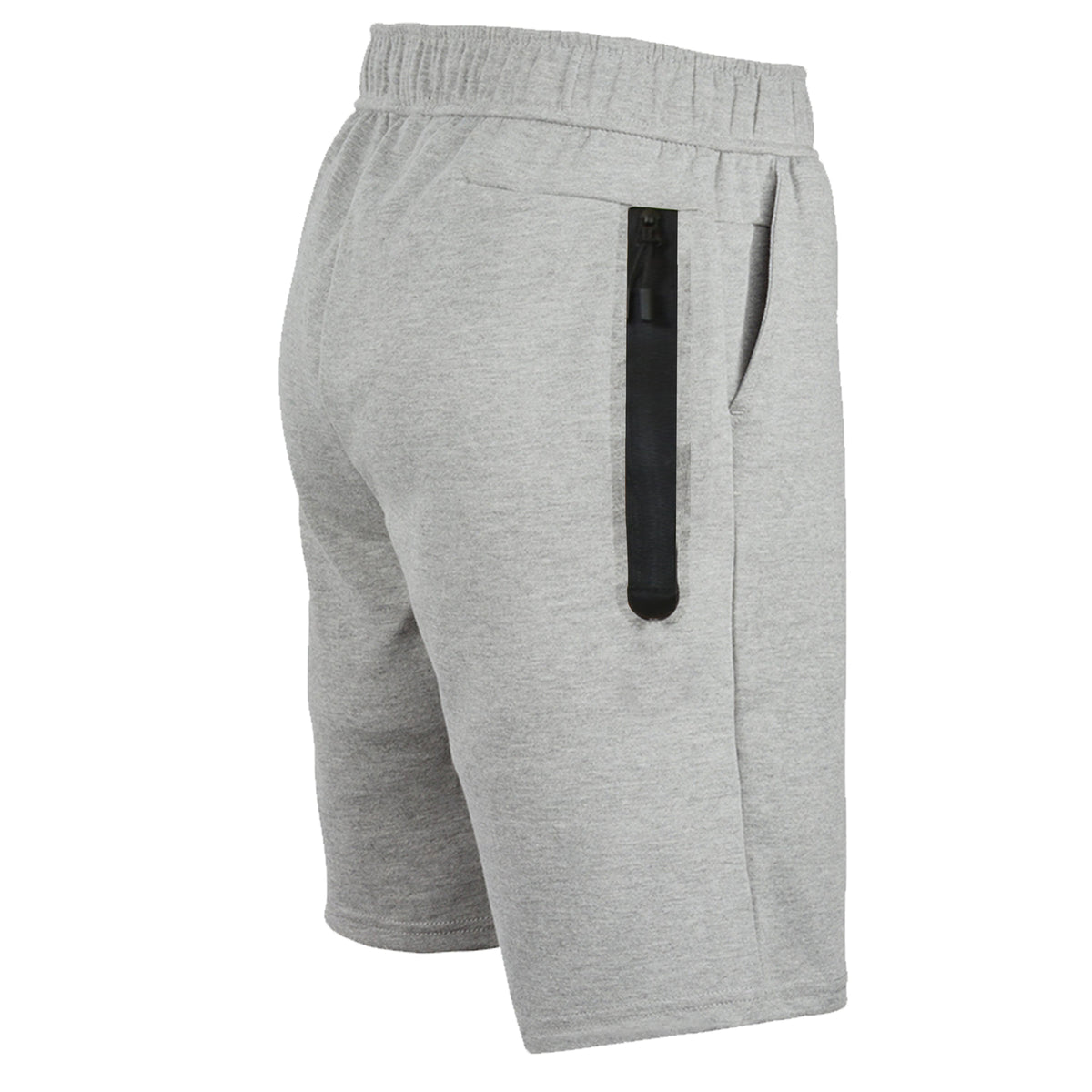 Men's Tech Fleece Performance Shorts With Heat Seal Zipper Pocket (Sizes, S-2XL)