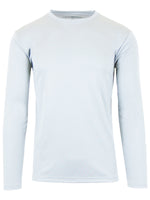 Men's Long Sleeve Moisture-Wicking Crew Neck Tees – Quick Dry, Odor Resistant, Wrinkle-Free Active Shirts