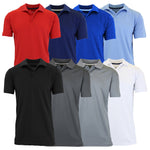 Men's Short Sleeve Polo Shirts – Moisture-Wicking, Stretch Knit, Tagless, Regular Fit for All-Day Comfort