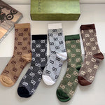 5-Pair Comfort Socks Set (1 BOX)-11