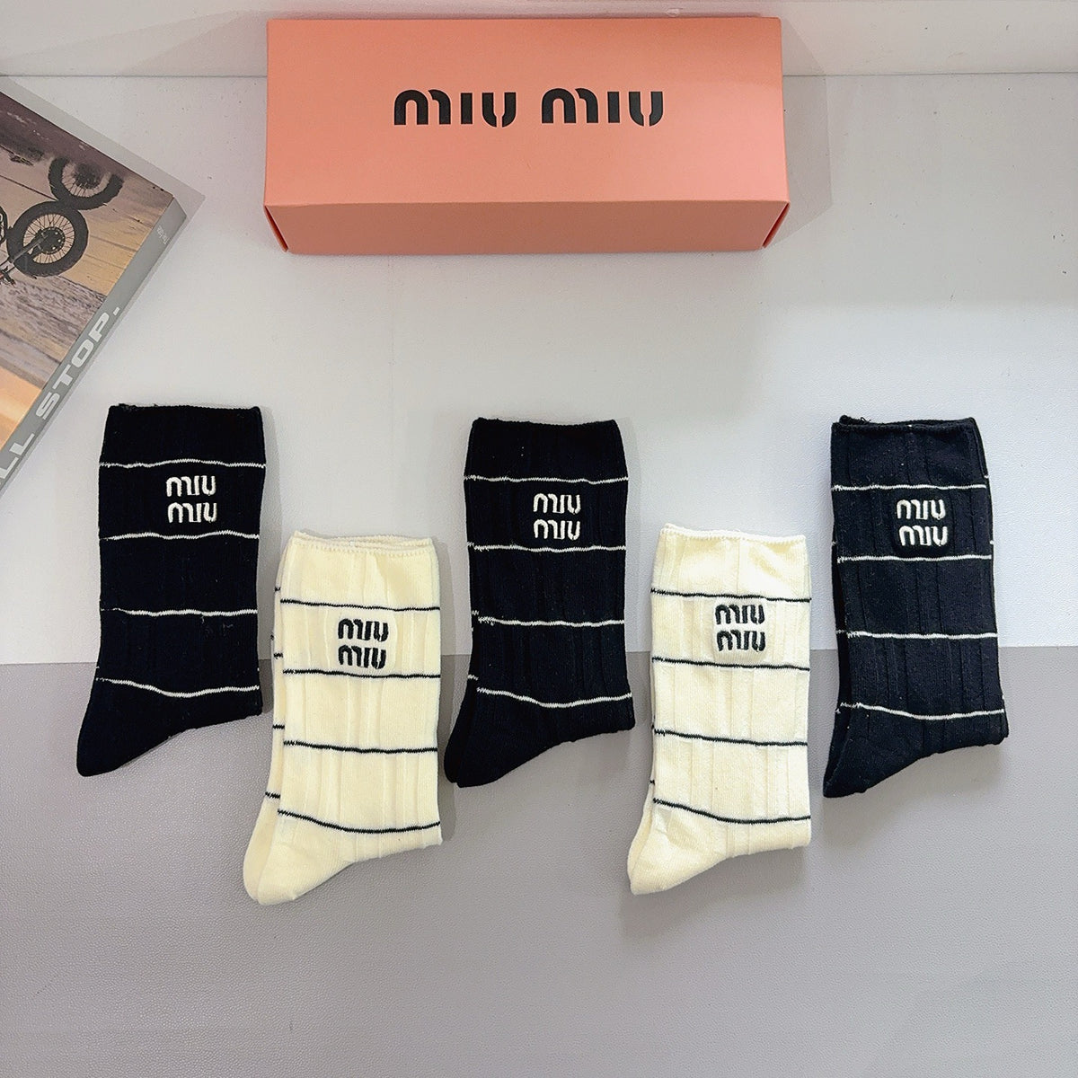 5-Pair Comfort Socks Set (1 BOX)-23