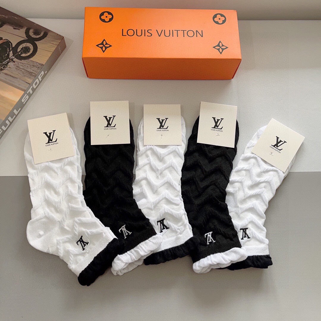 5-Pair Comfort Socks Set (1 BOX)-31