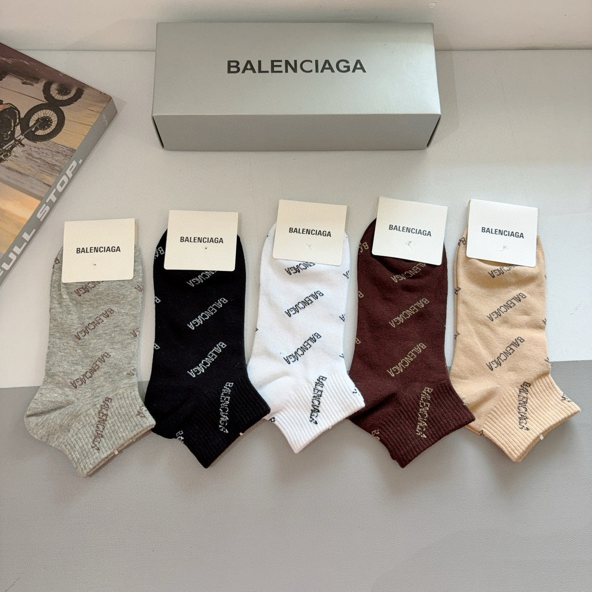 5-Pair Comfort Socks Set (1 BOX)-41
