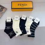 5-Pair Comfort Socks Set (1 BOX)-91