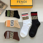 5-Pair Comfort Socks Set (1 BOX)-93