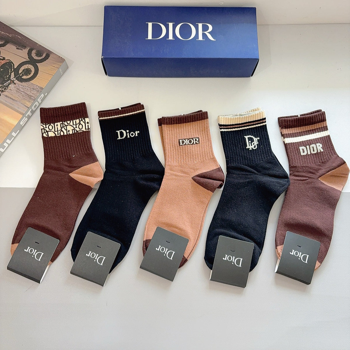 5-Pair Comfort Socks Set (1 BOX)-98