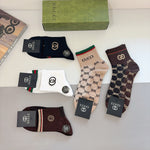 5-Pair Comfort Socks Set (1 BOX)-99