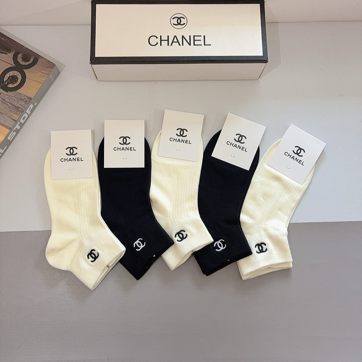 5-Pair Comfort Socks Set (1 BOX)-114