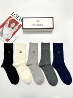 5-Pair Comfort Socks Set (1 BOX)-122