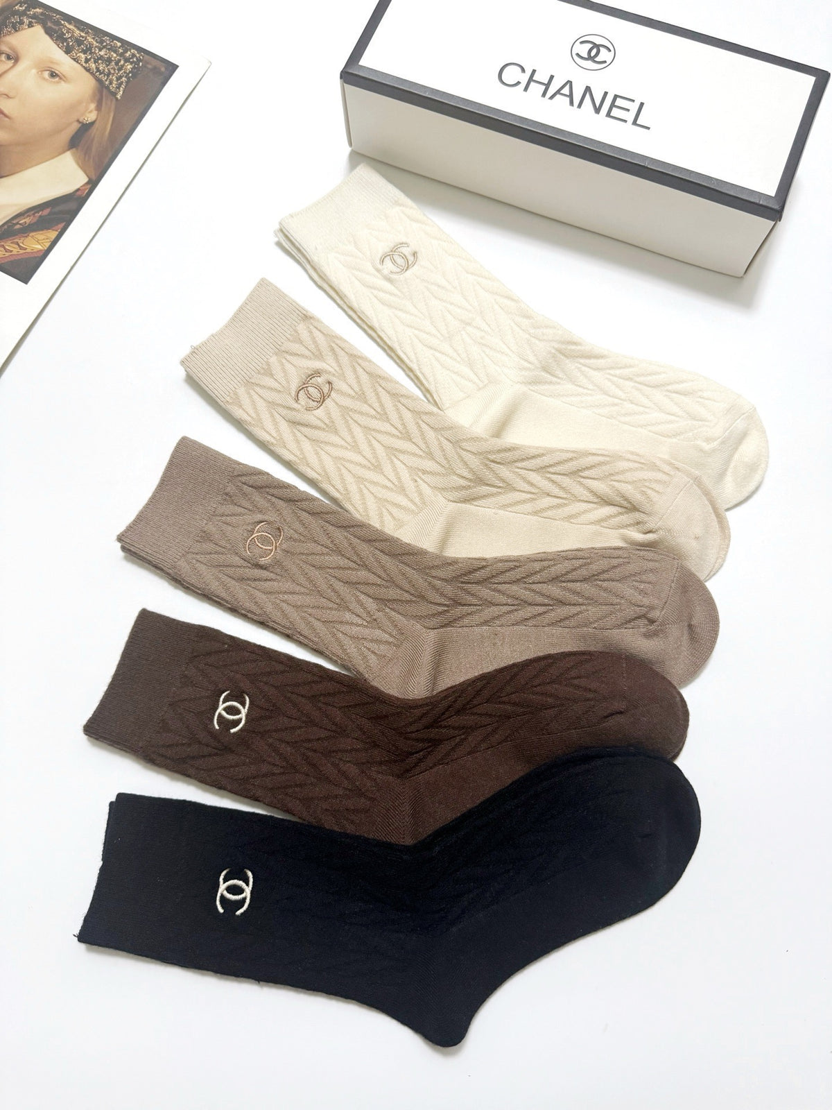 5-Pair Comfort Socks Set (1 BOX)-125