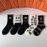 5-Pair Comfort Socks Set (1 BOX)-189