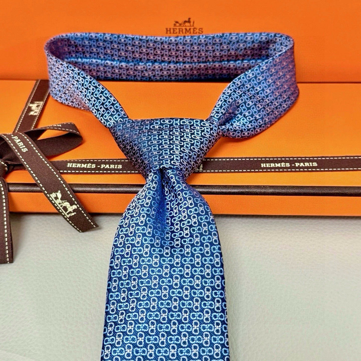 Handcrafted Jacquard Tie-34