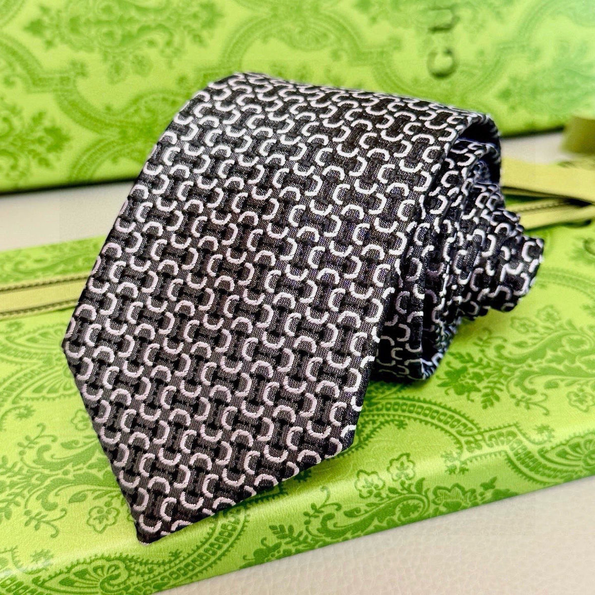 Handcrafted Jacquard Tie-87
