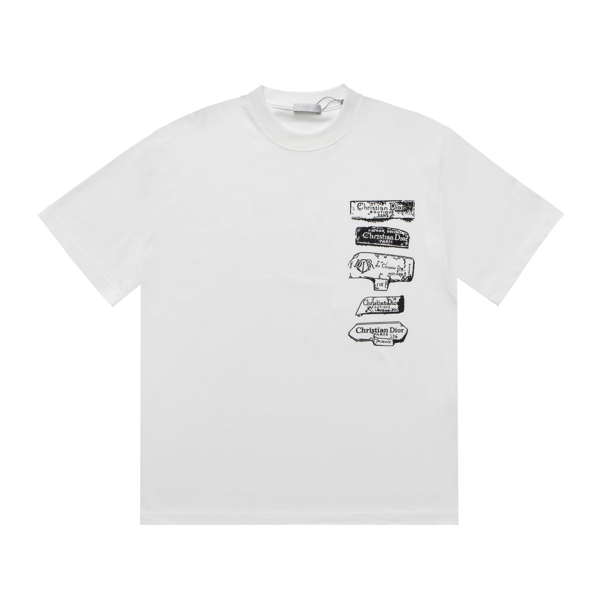 Printed T-Shirt: High-End Fashion Statement-1072