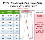 Men's Flex-Stretch Cotton Cargo Pants – Comfortable, Durable & Versatile (31-Inch Inseam)