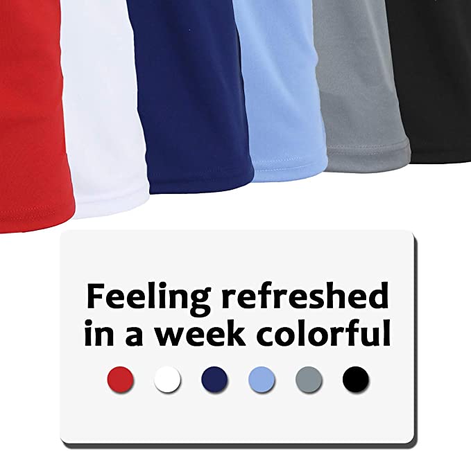 2-Pack Men's Short Sleeve Polo Shirts – Moisture-Wicking, Stretch Knit, Tagless, Regular Fit for All-Day Comfort (S-3XL)