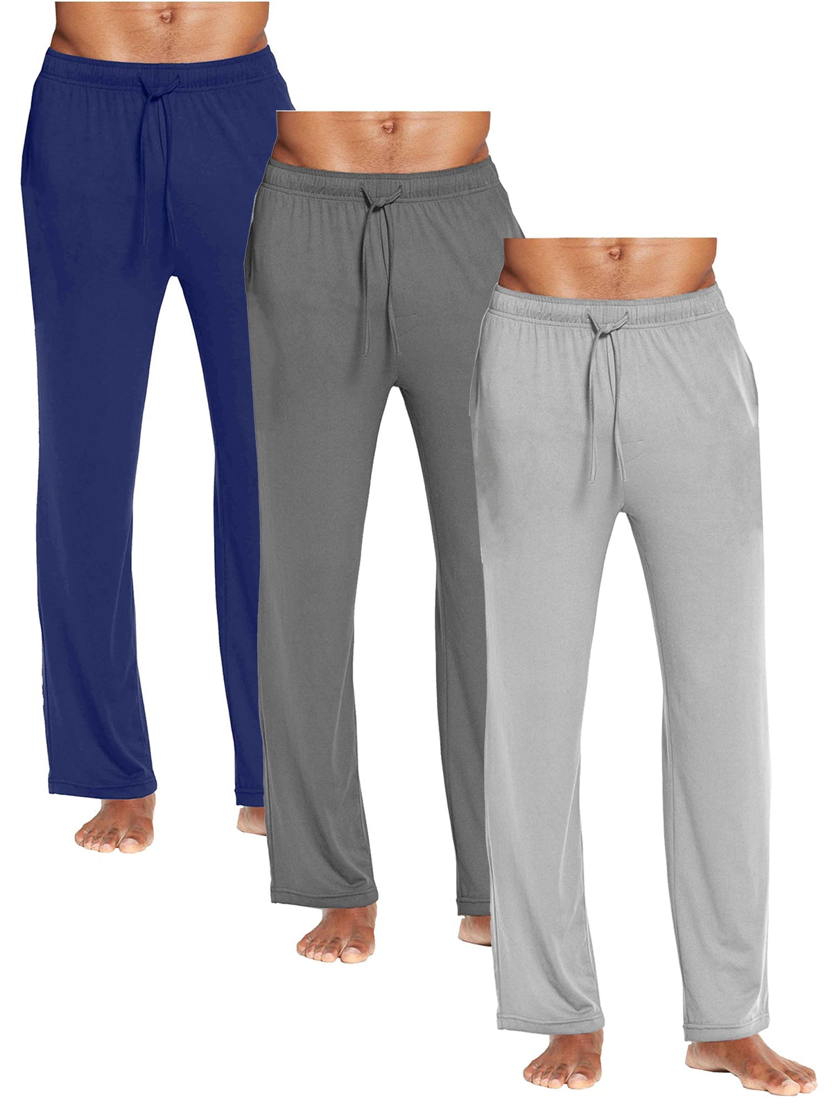3-Pack Men's Classic Lounge Pants (Sizes, S-3XL)