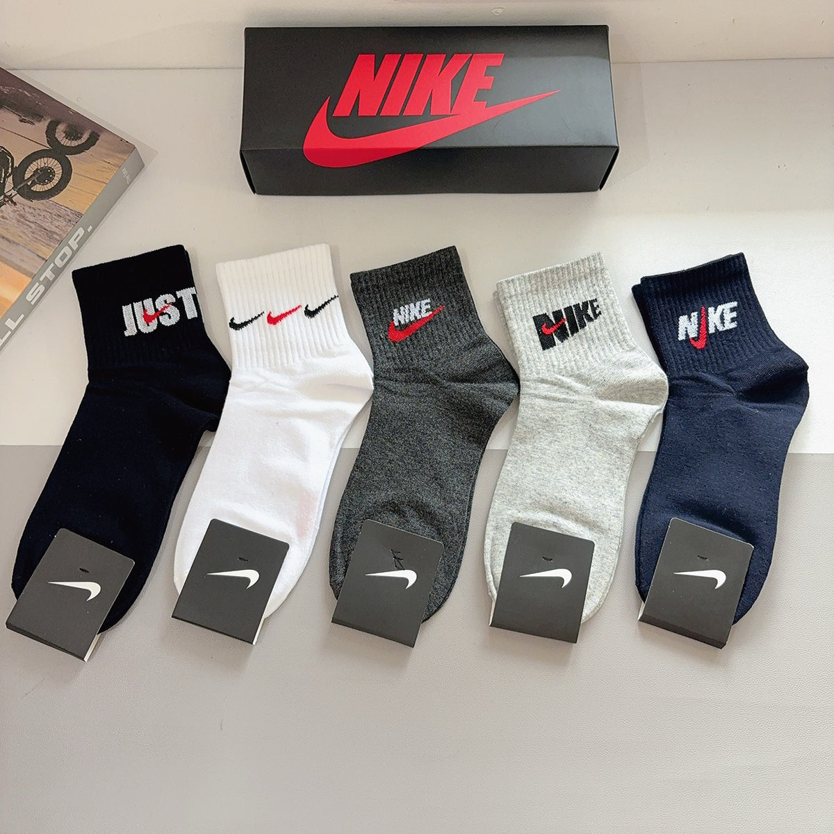 5-Pair Comfort Socks Set (1 BOX)-16
