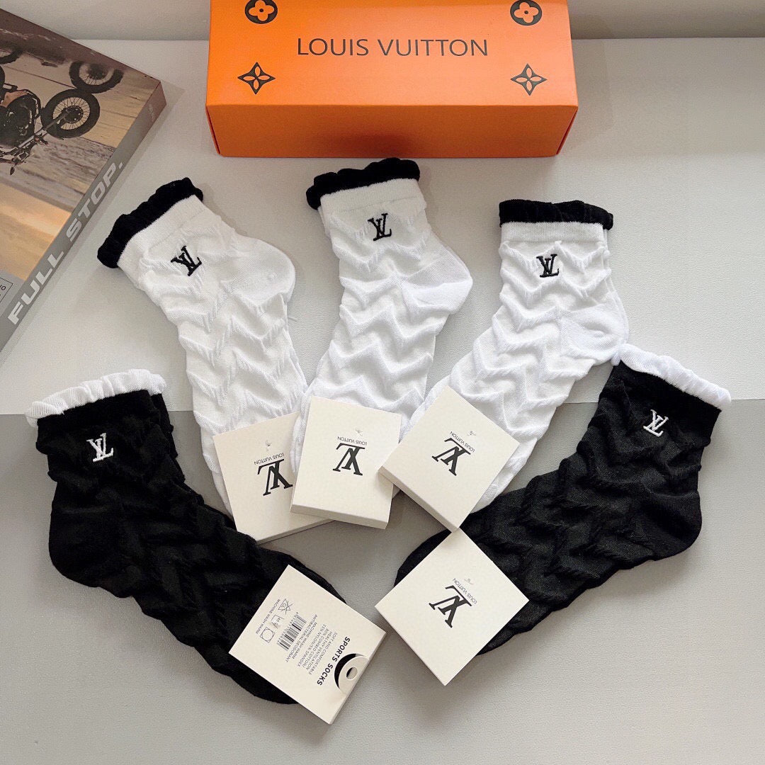 5-Pair Comfort Socks Set (1 BOX)-31