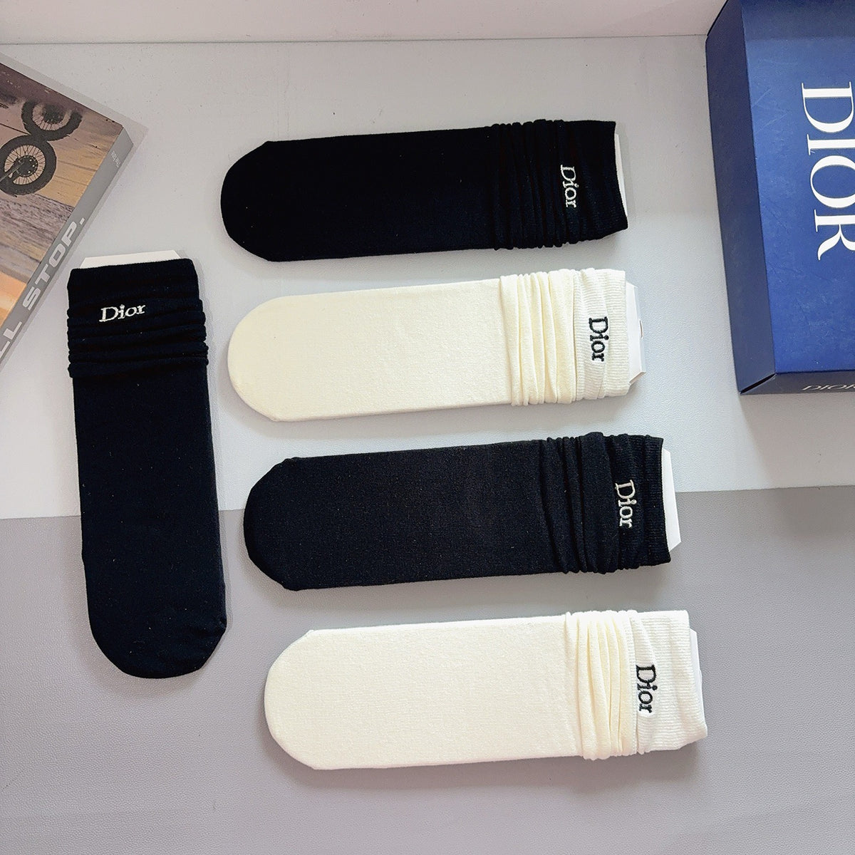 5-Pair Comfort Socks Set (1 BOX)-33