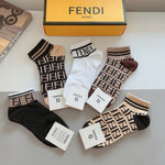 5-Pair Comfort Socks Set (1 BOX)-37