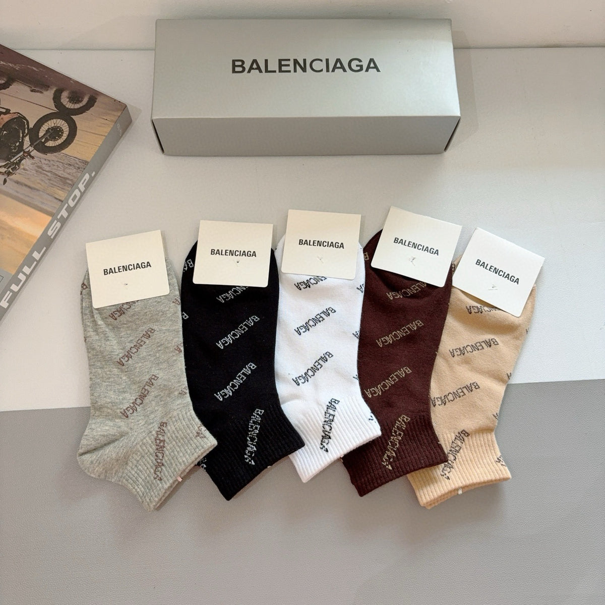 5-Pair Comfort Socks Set (1 BOX)-41