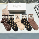 5-Pair Comfort Socks Set (1 BOX)-55