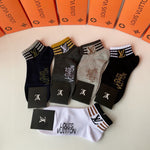 5-Pair Comfort Socks Set (1 BOX)-77