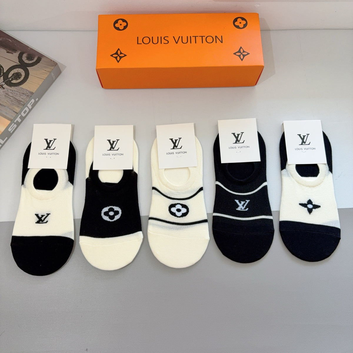 5-Pair Comfort Socks Set (1 BOX)-84