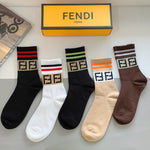 5-Pair Comfort Socks Set (1 BOX)-93