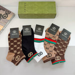 5-Pair Comfort Socks Set (1 BOX)-97