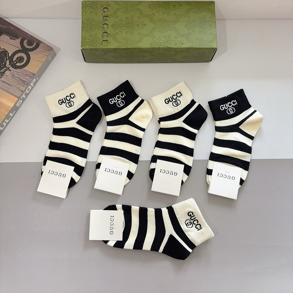 5-Pair Comfort Socks Set (1 BOX)-101