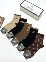 5-Pair Comfort Socks Set (1 BOX)-123