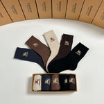 5-Pair Comfort Socks Set (1 BOX)-144