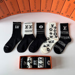 5-Pair Comfort Socks Set (1 BOX)-189