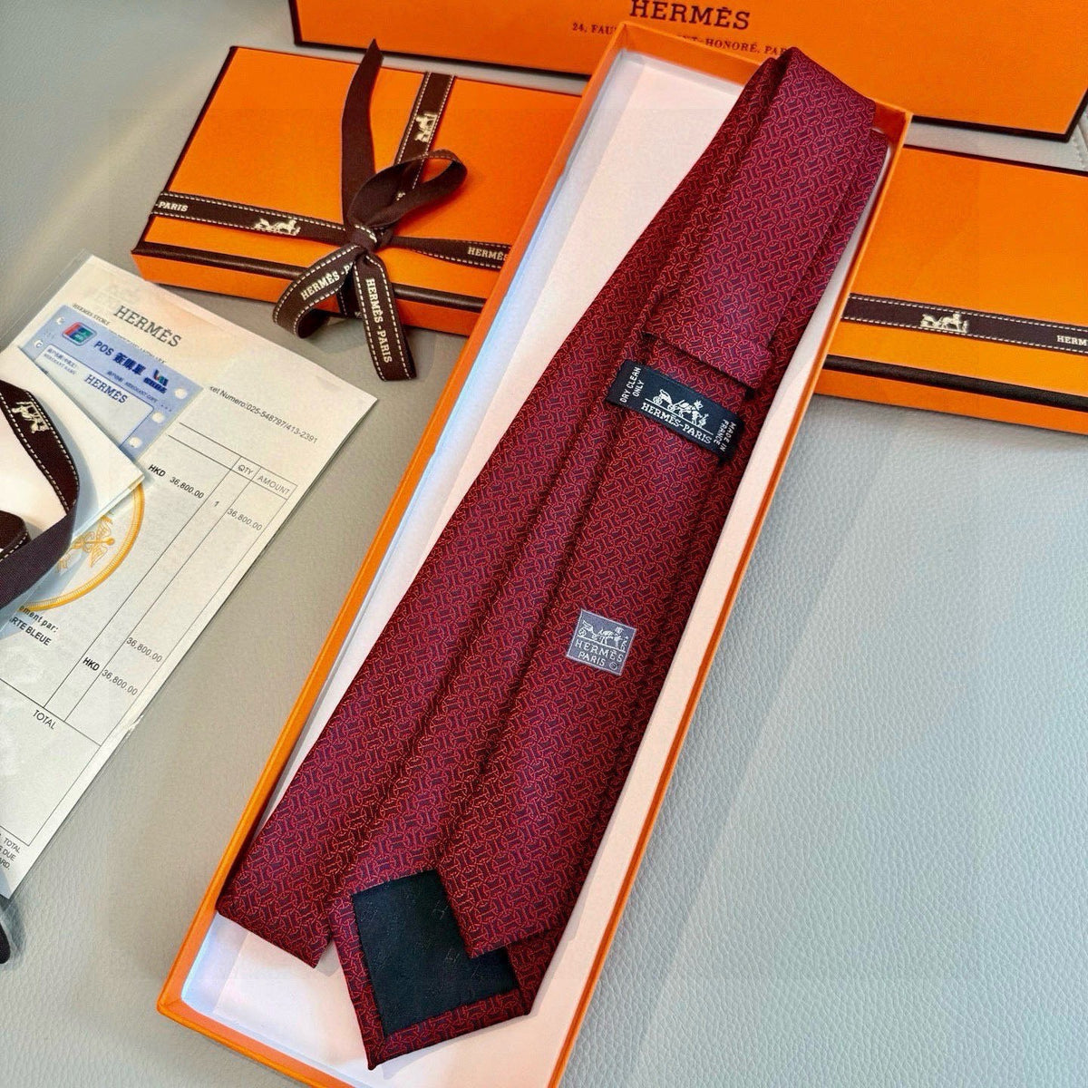Handcrafted Jacquard Tie-3