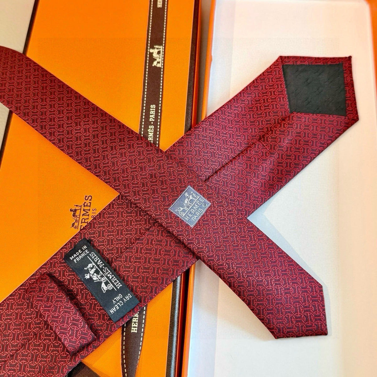 Handcrafted Jacquard Tie-3