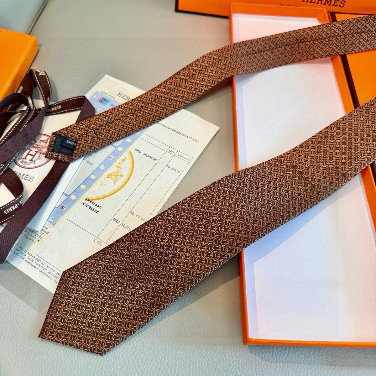 Handcrafted Jacquard Tie-4